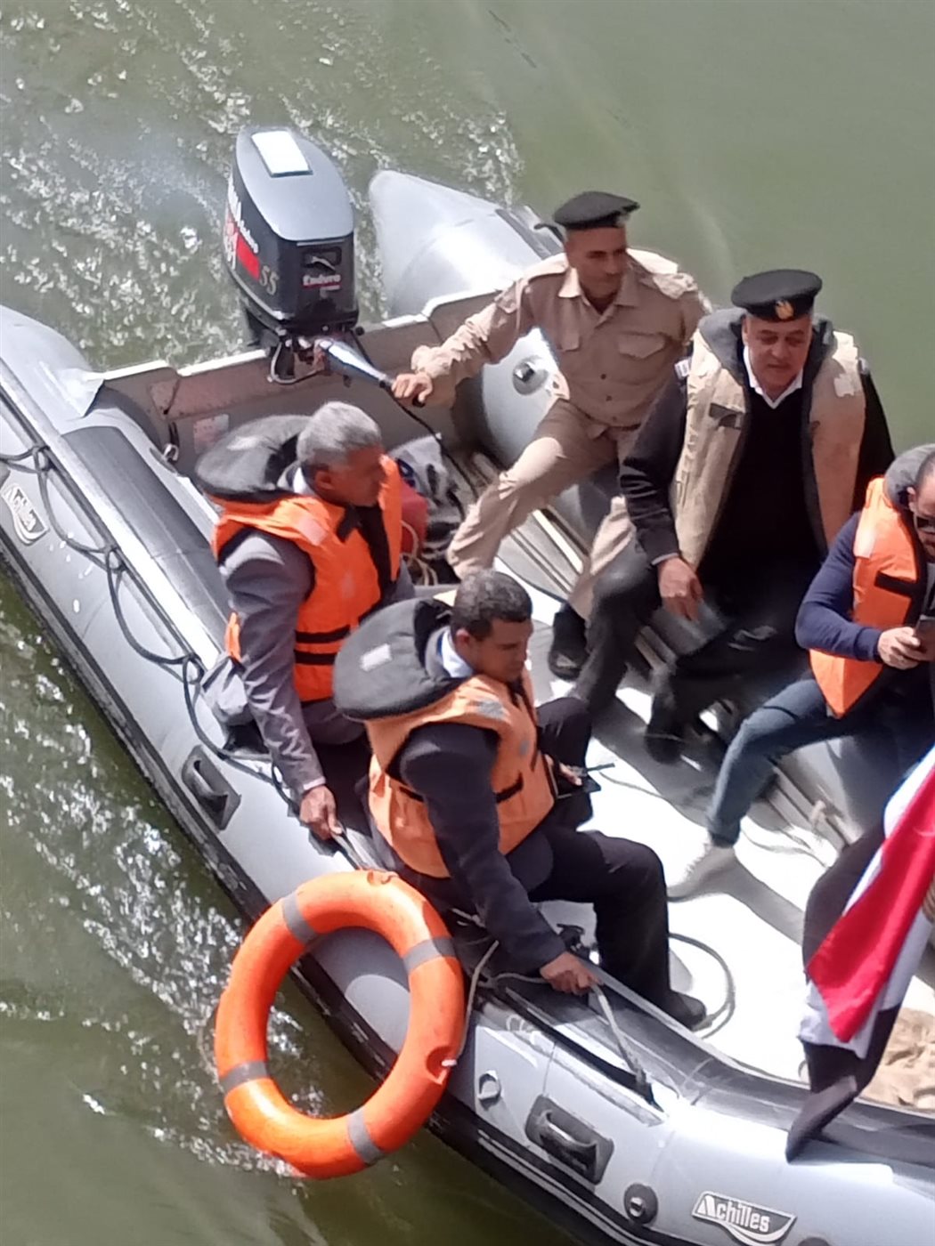 حملة تمشيط من المسطحات والبيئة والمحليات لمنطقة بير شمس في المنوفية