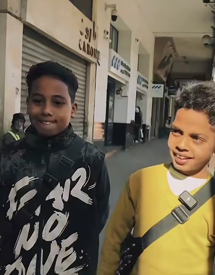 الصغيران عمار وزياد&nbsp;