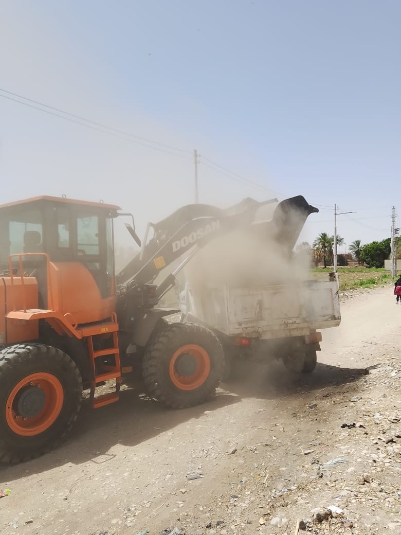 حملات نظافة مكثفة بالأقصر&nbsp;