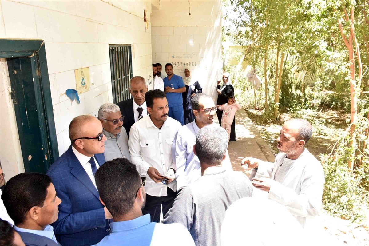 جولة محافظ الأقصر