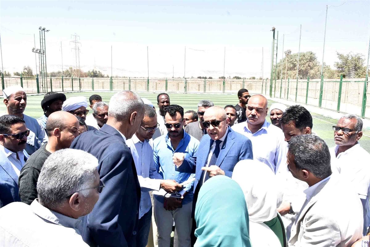 جولة محافظ الأقصر
