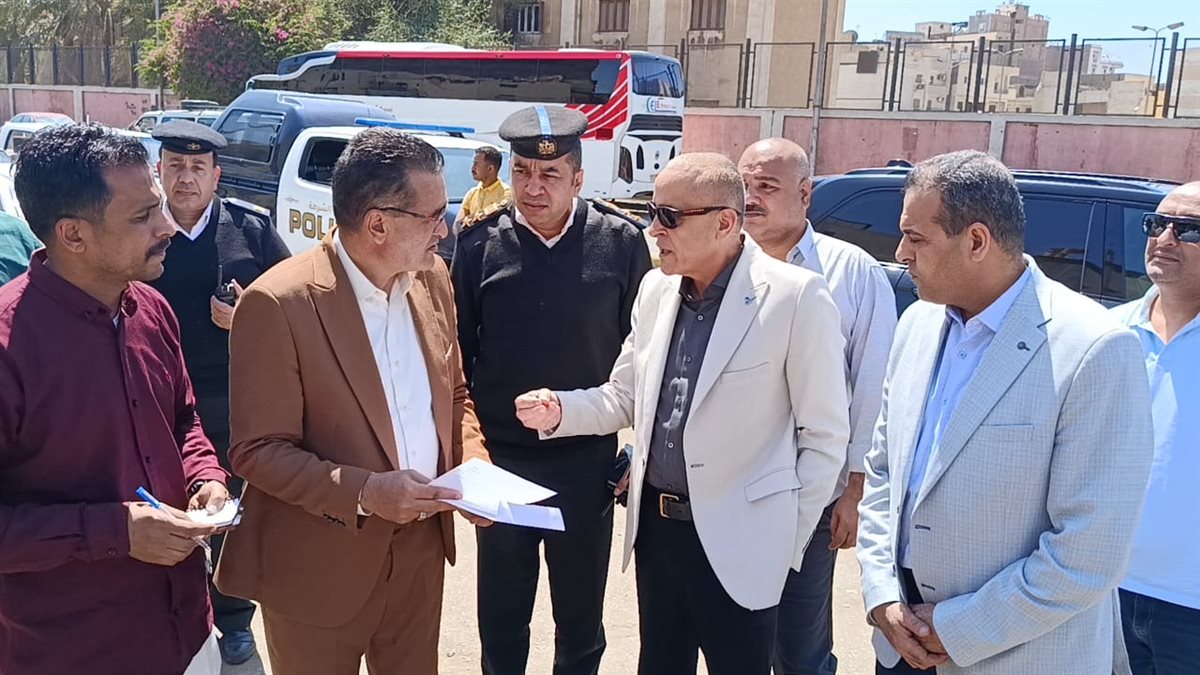 جولة محافظ الأقصر بالسوق&nbsp;