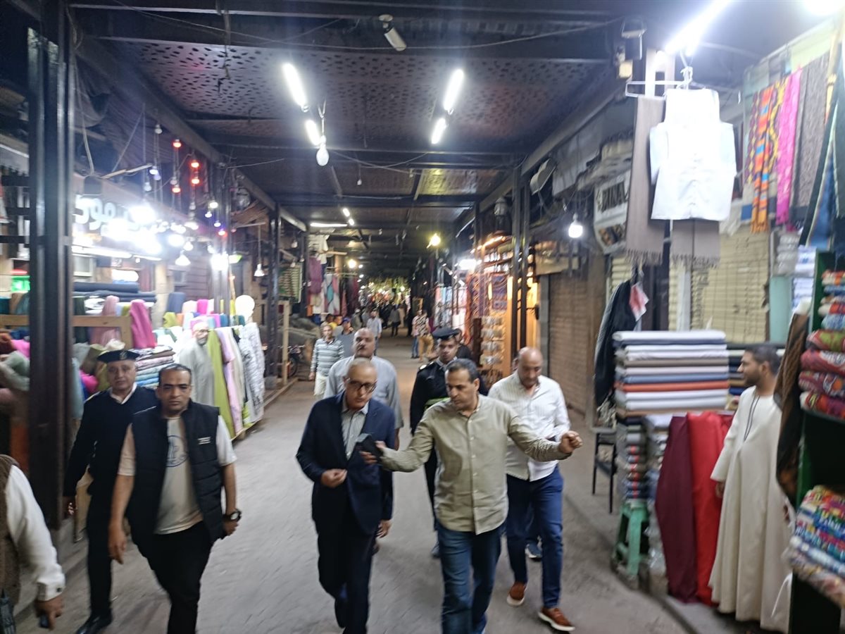 جولة محافظ الأقصر