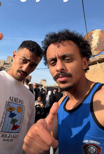 صور جديدة من كواليس فيلم محمود التاني لـ أحمد بحر وأحمد غزي