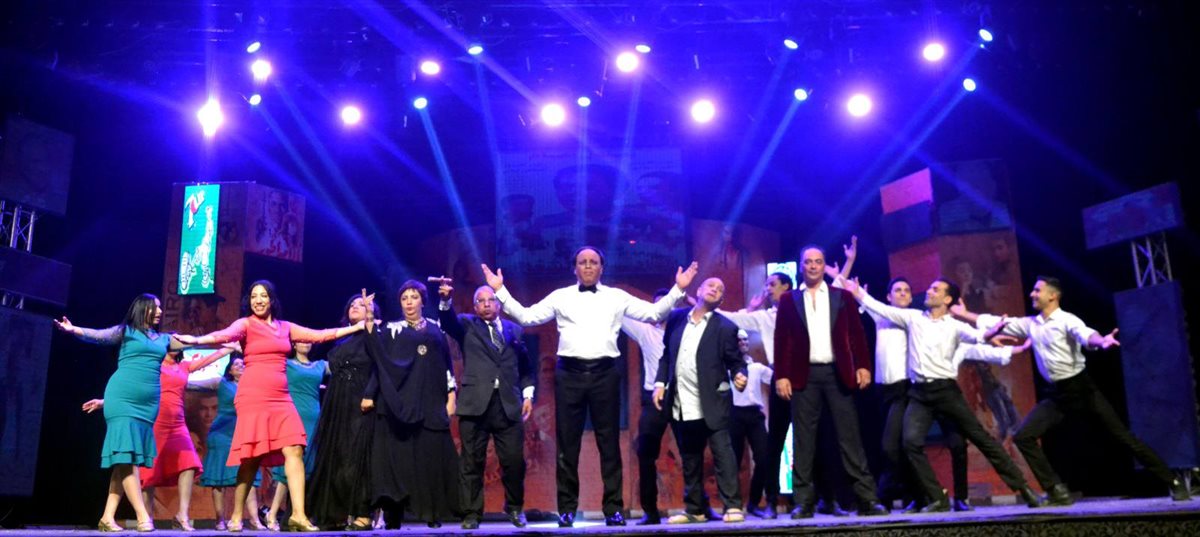 &nbsp;لقطات من العرض المسرحي نوستالجيا 80\90 على مسرح البالون