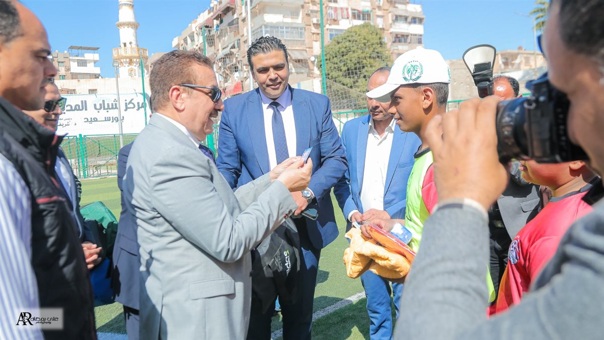 نجوم المصري يشاركون أطفال بلا مأوى احتفالية يوم اليتيم ببورسعيد
