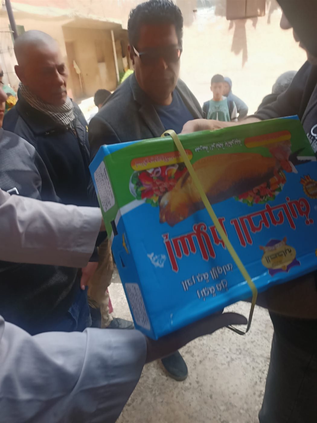 جانب من الحملة علي المحالات التجارية