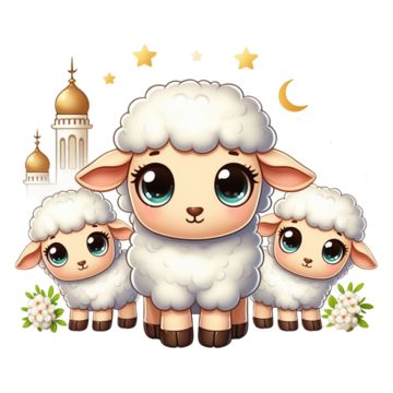 بطاقة تهنئة جاهزة لعيد الأضحى