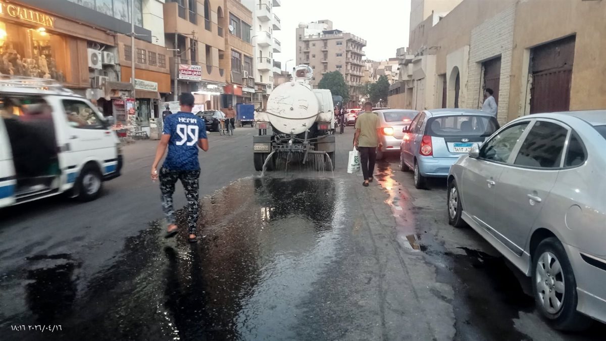 رفع 40 طنا من القمامة والتراكمات خلال حملات نظافة