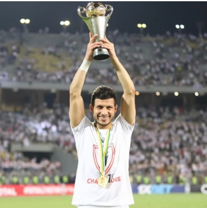 <strong>طارق حامد يحمل لقب كأس الكونفدرالية الإفريقية نسخة 2019 عقب التتويج مع الزمالك على حساب نهضة بركان المغربي</strong>