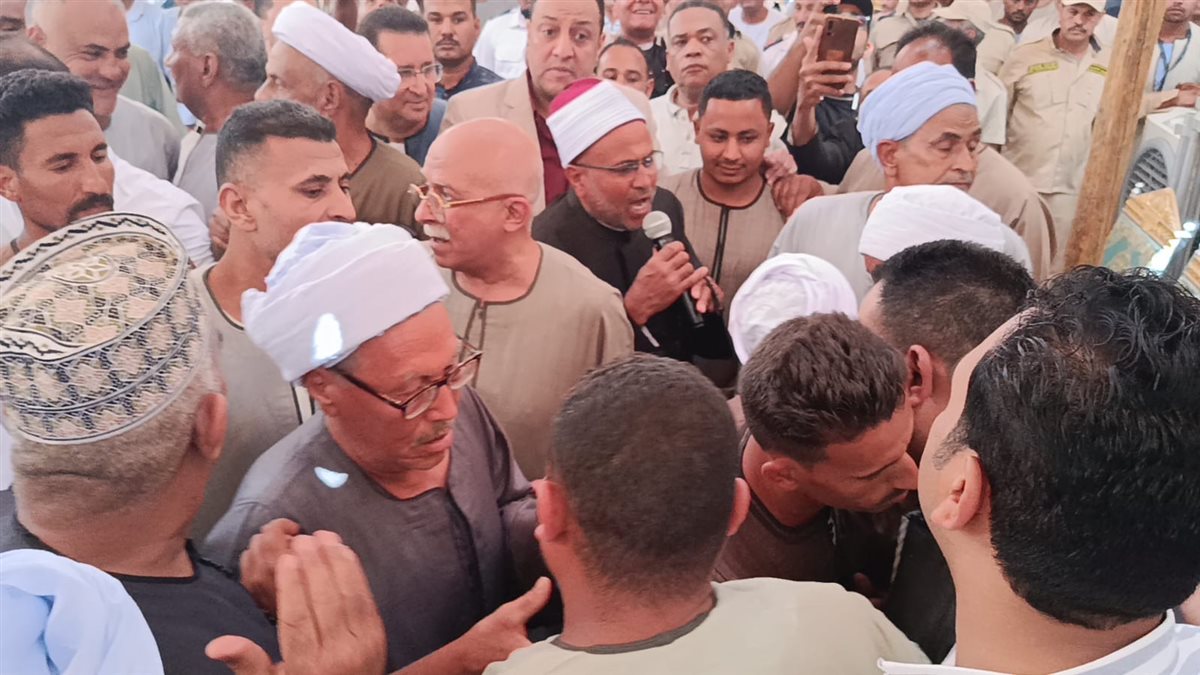 محافظ الأقصر يشهد إنهاء خصومة ثأرية&nbsp;