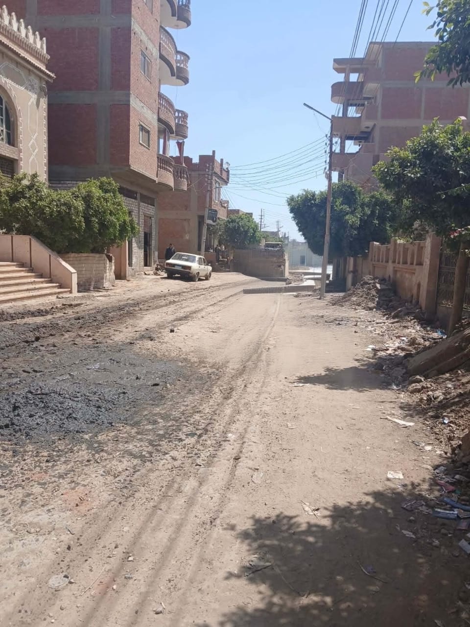 جانب من حملة شفط المياه 