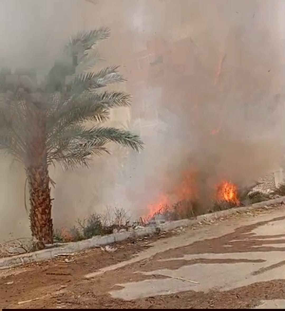 صور الحريق