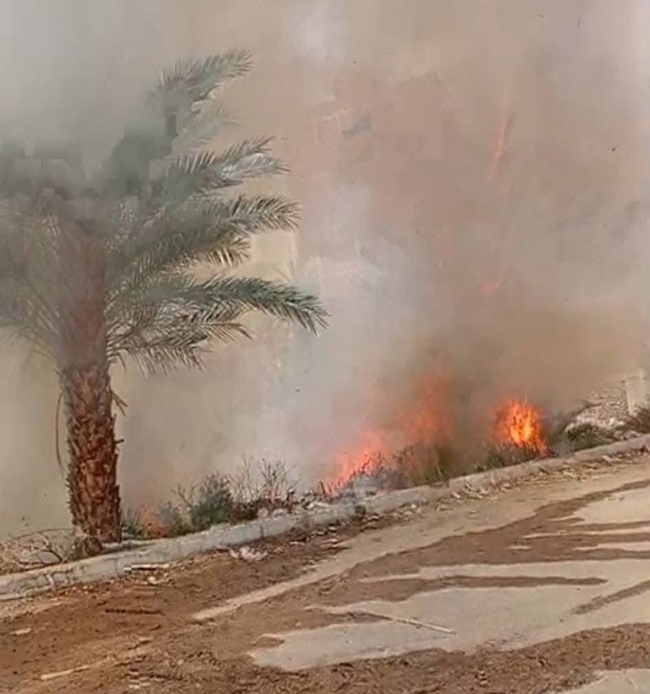 صور الحريق