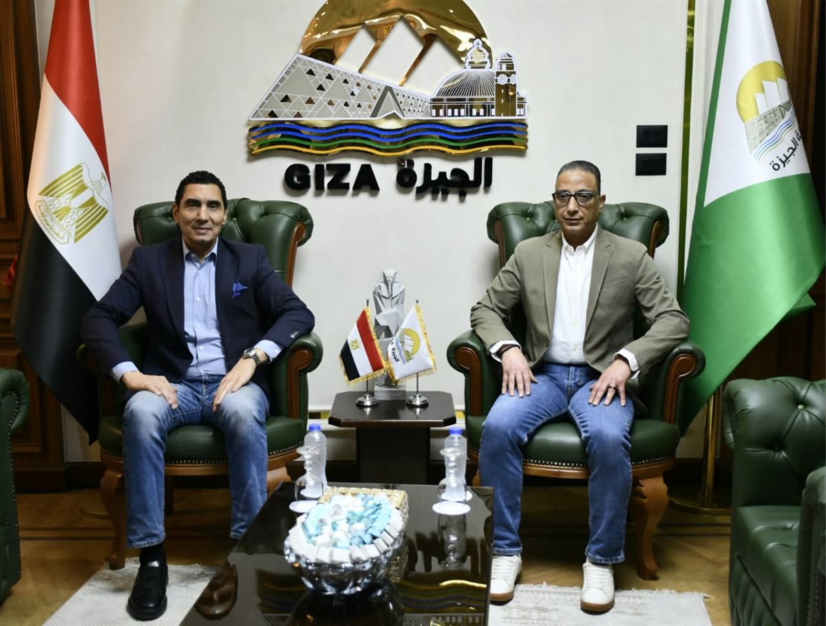 وزير الشباب والرياضة يلتقي محافظ الجيزة&nbsp;