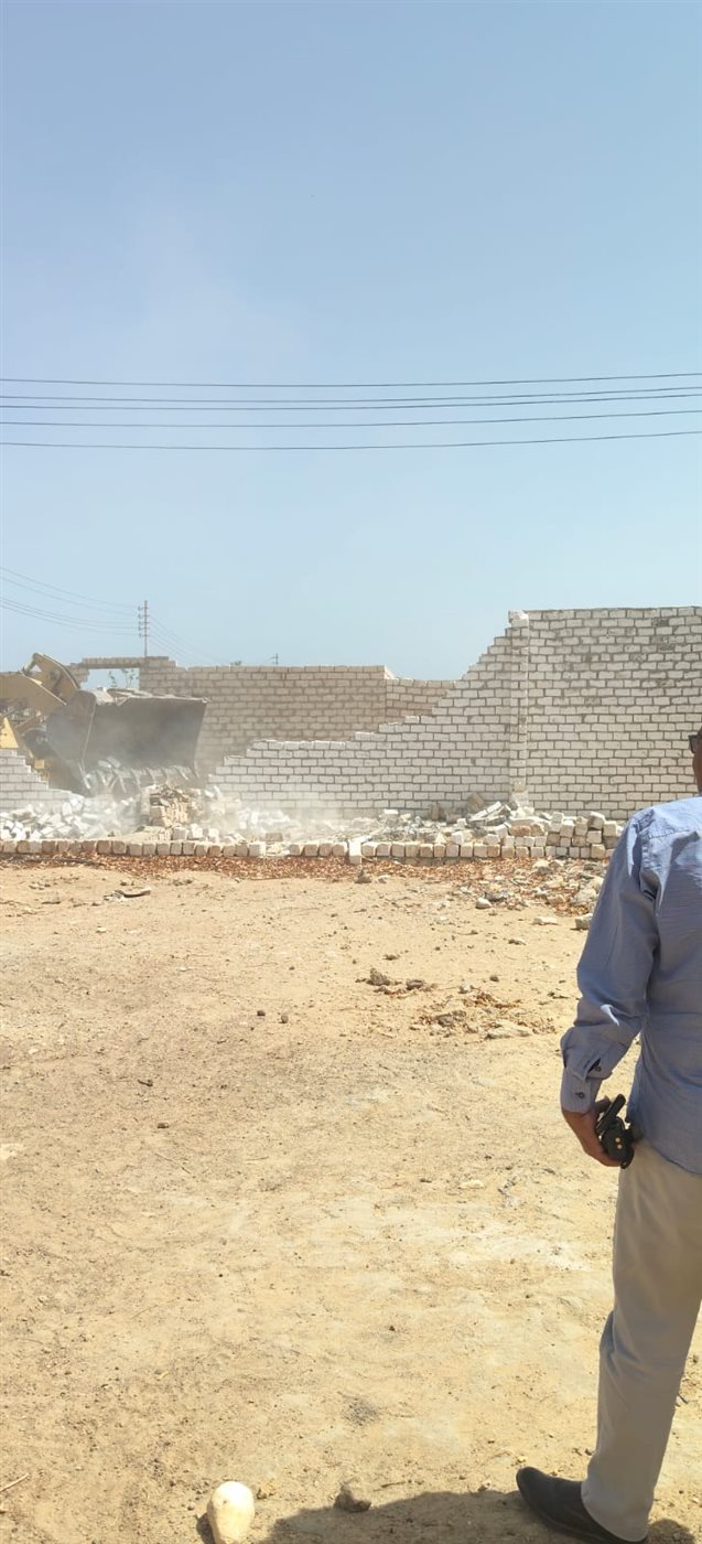 جهود مكثفة لإزالة التعديات بالطود