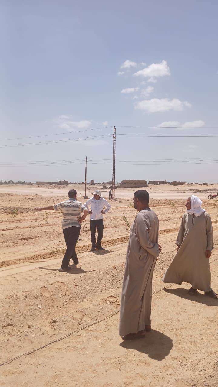 إزالة تعدٍ داخل حرم منطقة آثار الشيخ عبادة بالمنيا
