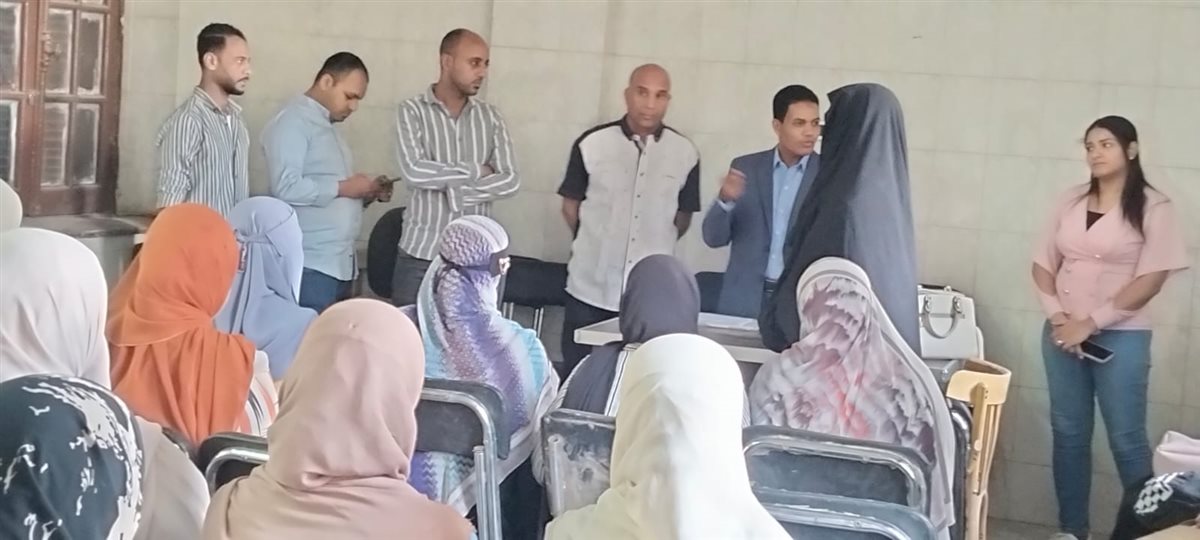 جولة تفقدية في مكتب صحة إسنا