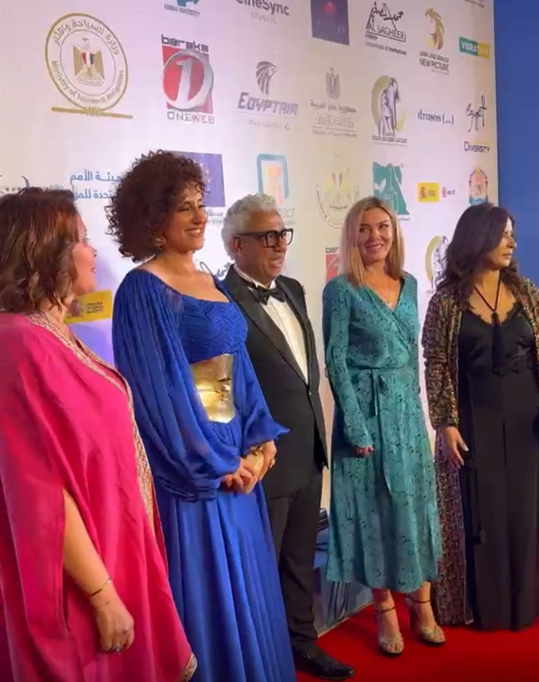 ليلى علوي وباسم سمرة.. نجوم الفن في افتتاح الدورة العاشرة لمهرجان أسوان لأفلام المرأة