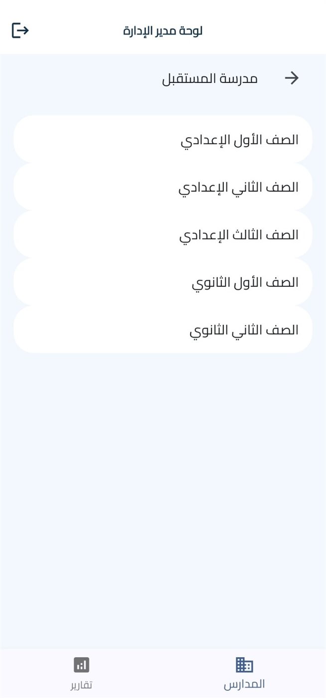 لوحة تحكم مدير الادارة&nbsp;