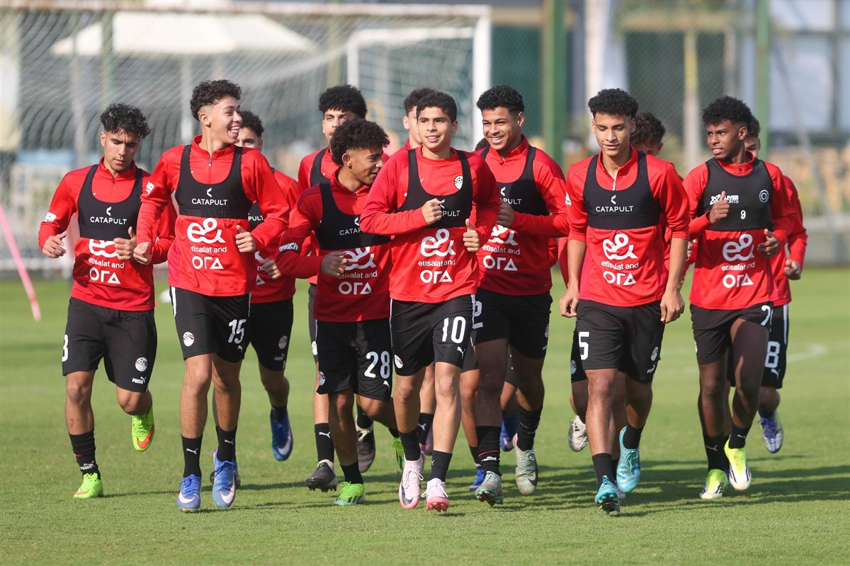 مران منتخب الناشئين اليوم