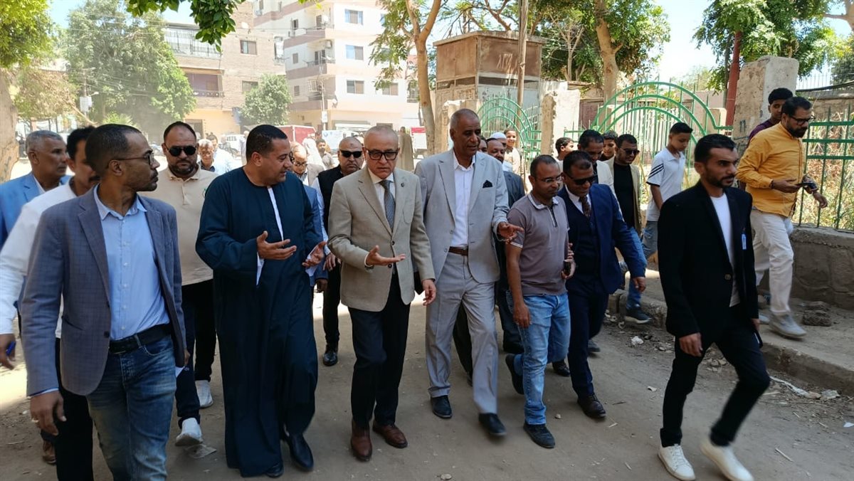 محافظ الأقصر يتفقد مشروعات أرمنت&nbsp;