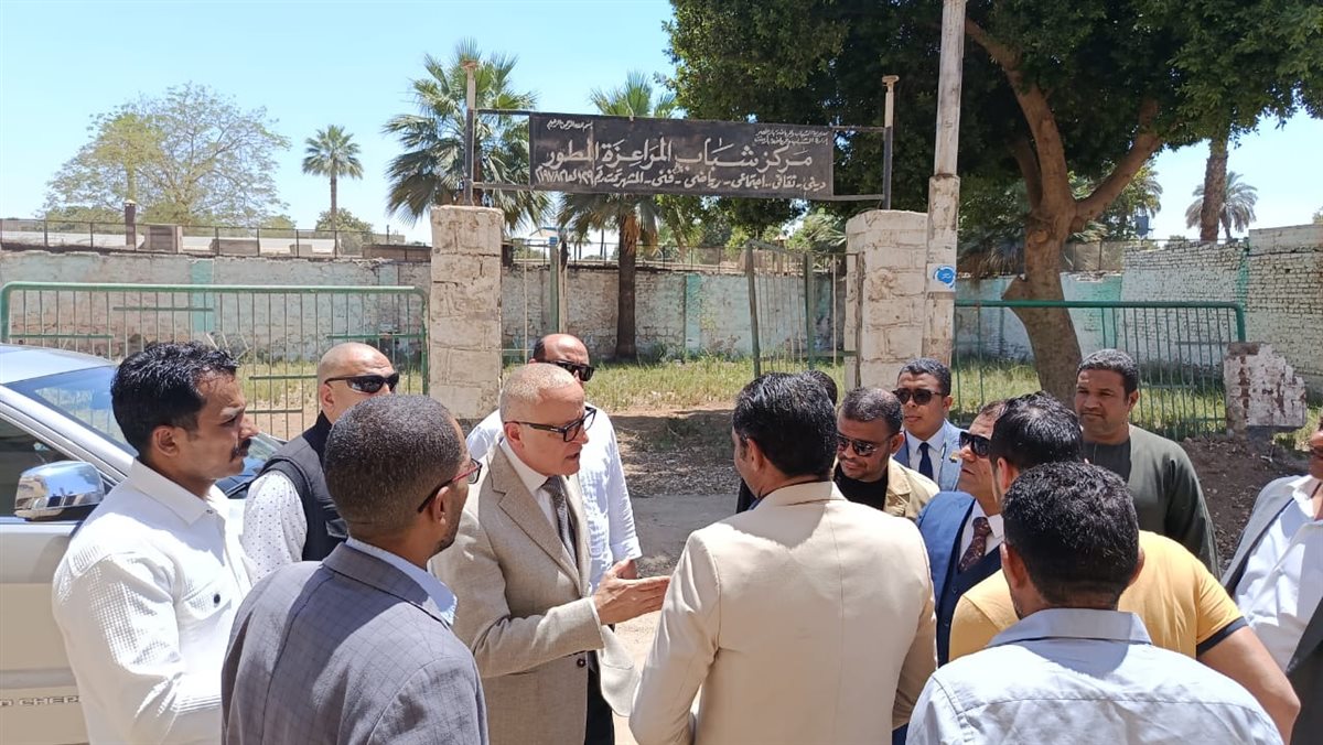 محافظ الأقصر يتفقد مشروعات أرمنت&nbsp;