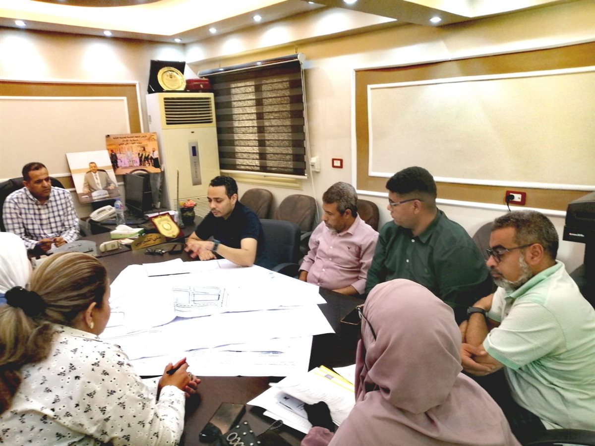 اجتماع رئيس مدينة الأقصر&nbsp;