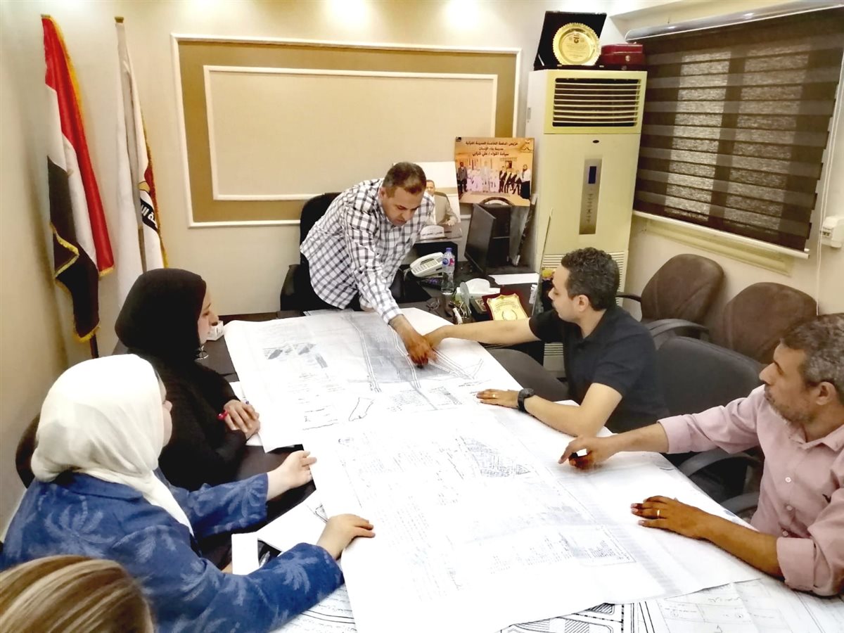 اجتماع رئيس مدينة الأقصر&nbsp;