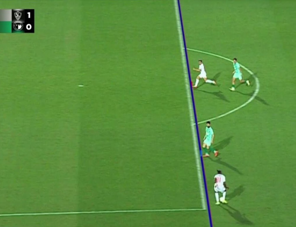 لعبة هدف الزمالك&nbsp;