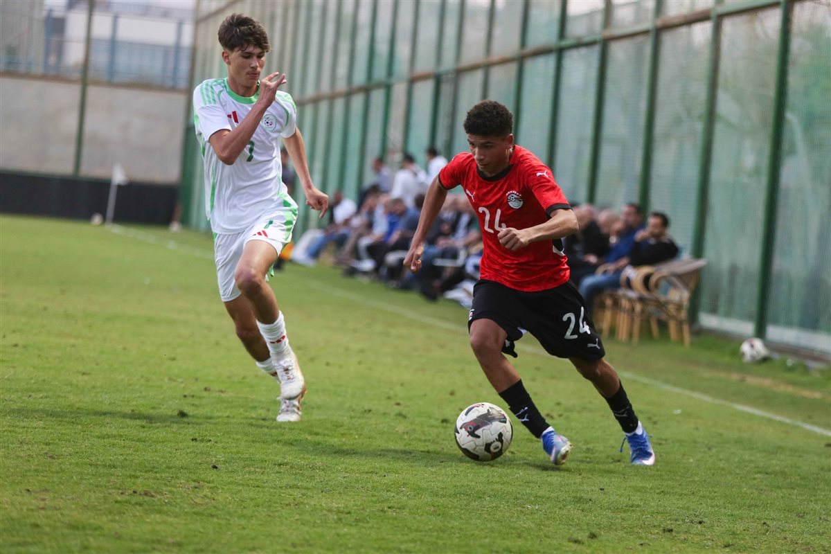 منتخب الناشئين يهزم الجزائر وديًا بهدف نظيف&nbsp;