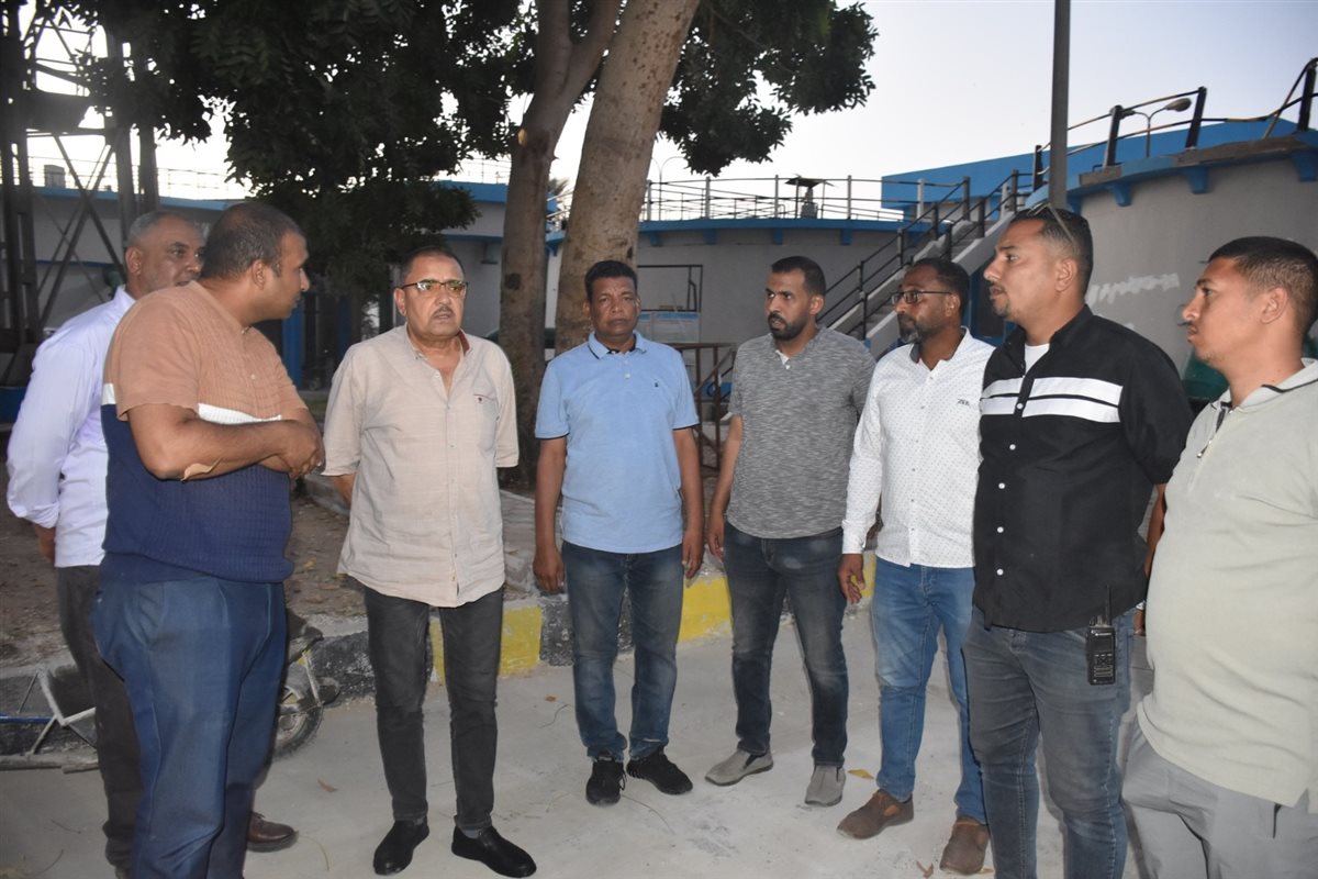 جولة رئيس شركة المياه&nbsp;