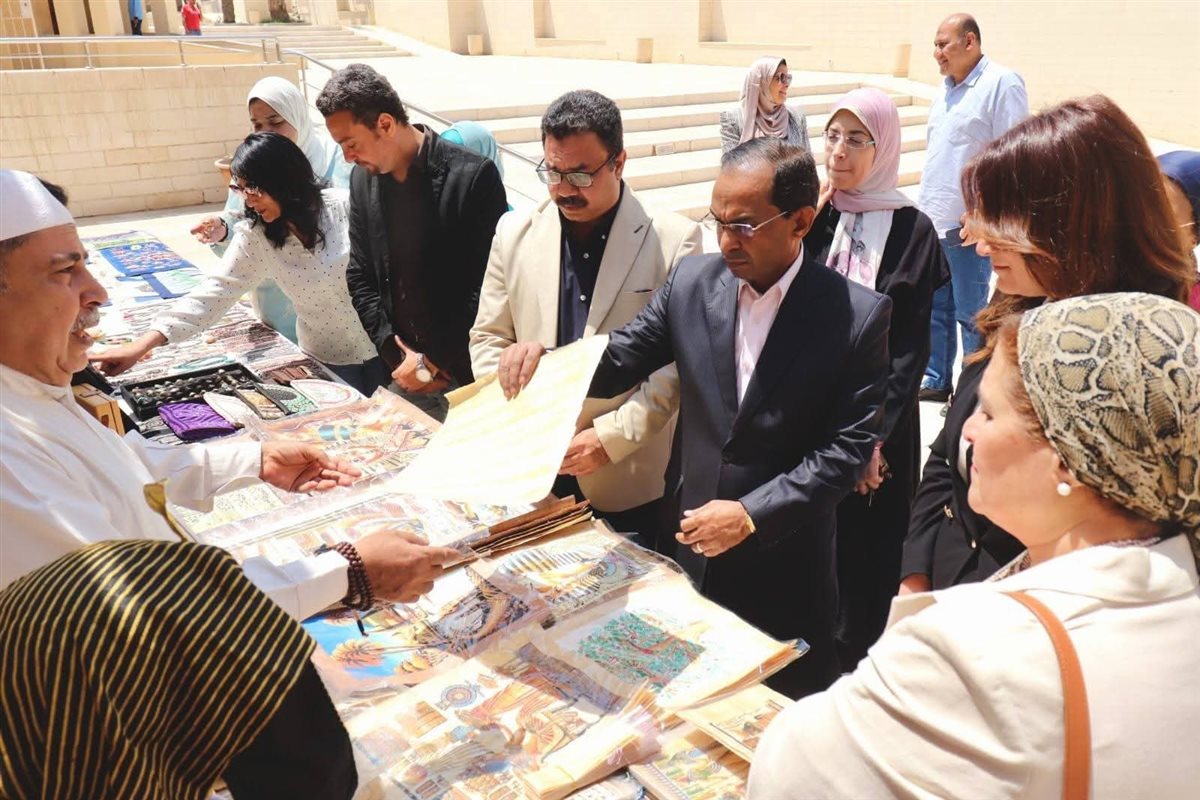 متحف إيمحتب بسقارة ينظم معرضًا للحرف التراثية&nbsp;