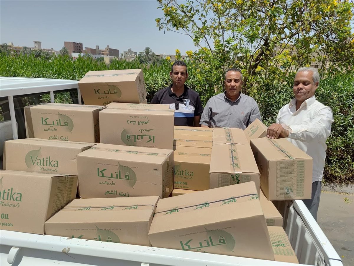 ضبط مستحضرات تجميل مجهولة المصدر&nbsp;