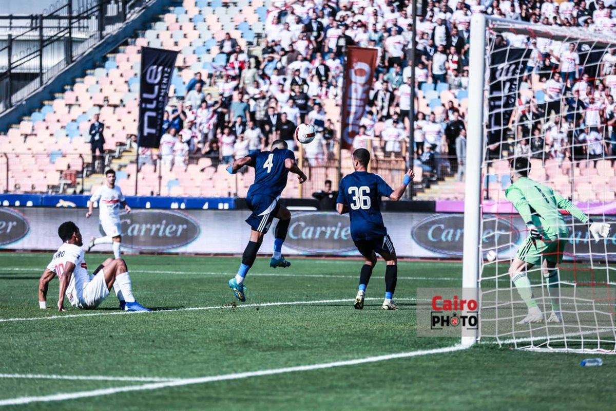 مباراة الزمالك وإنبي في الدوري