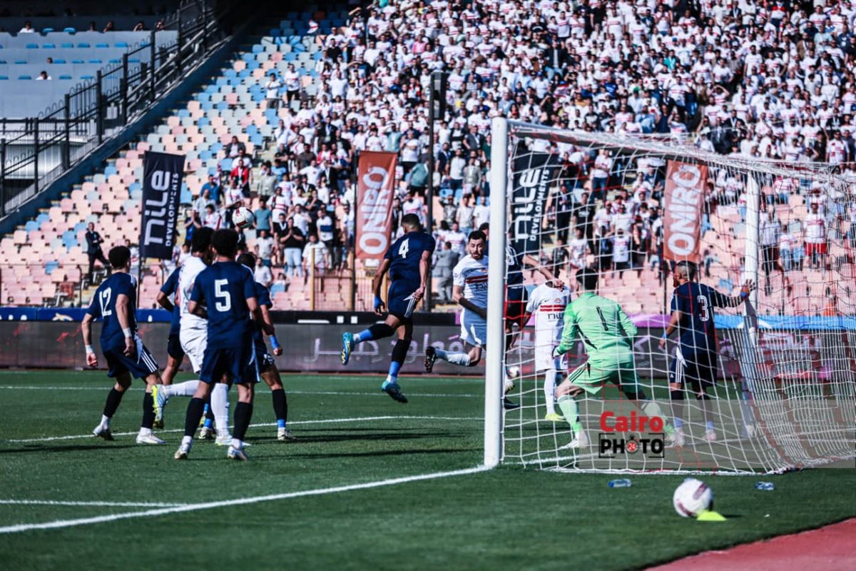 مباراة الزمالك وإنبي في الدوري