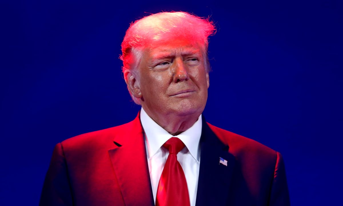 الرئيس الأمريكي دونالد ترامب