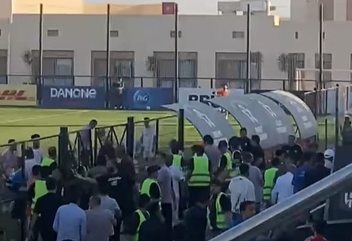 <strong>أدارها حكم أزمة الأهلي وسيراميكا محمود وفا.. مناوشات واشتباكات في مباراة بروكسي ومسار بدوري المحترفين&nbsp;</strong>