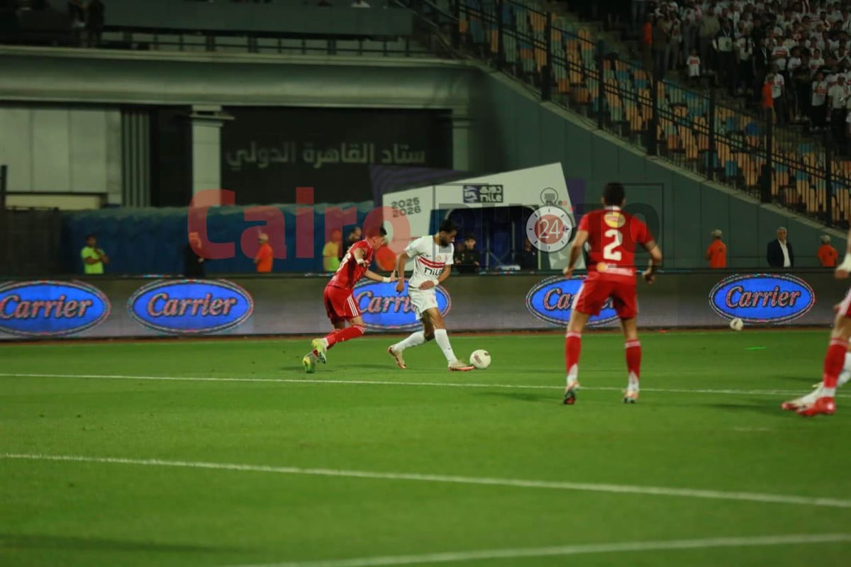 مباراة الأهلي والزمالك في الدوري الممتاز - الدور الثاني