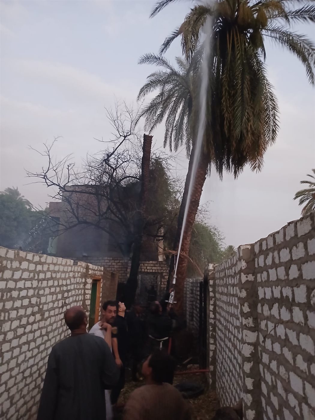 الحريق