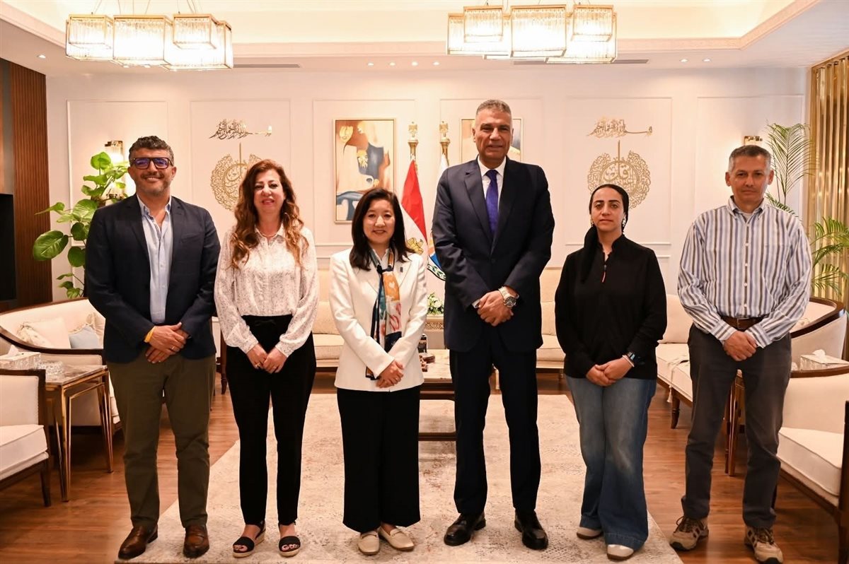 محافظ جنوب سيناء يلتقي ممثل برنامج الأمم المتحدة الإنمائي 