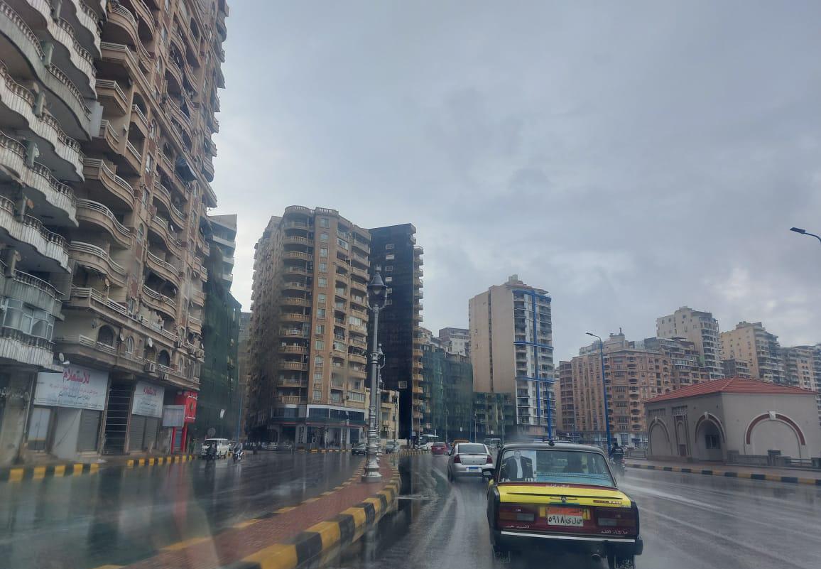 سوء الأحوال الجوية بالإسكندرية 