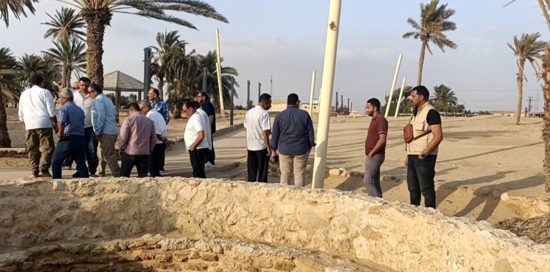 وفد أثري برئاسة أمين الأعلى للآثار يتفقد جنوب سيناء