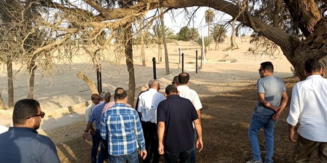 وفد أثري برئاسة أمين الأعلى للآثار يتفقد جنوب سيناء