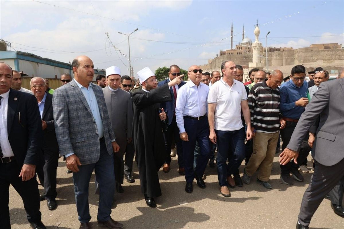 وزير الأوقاف ومحافظ القاهرة يتابعان أعمال الترميم لعددٍ من المساجد&nbsp;