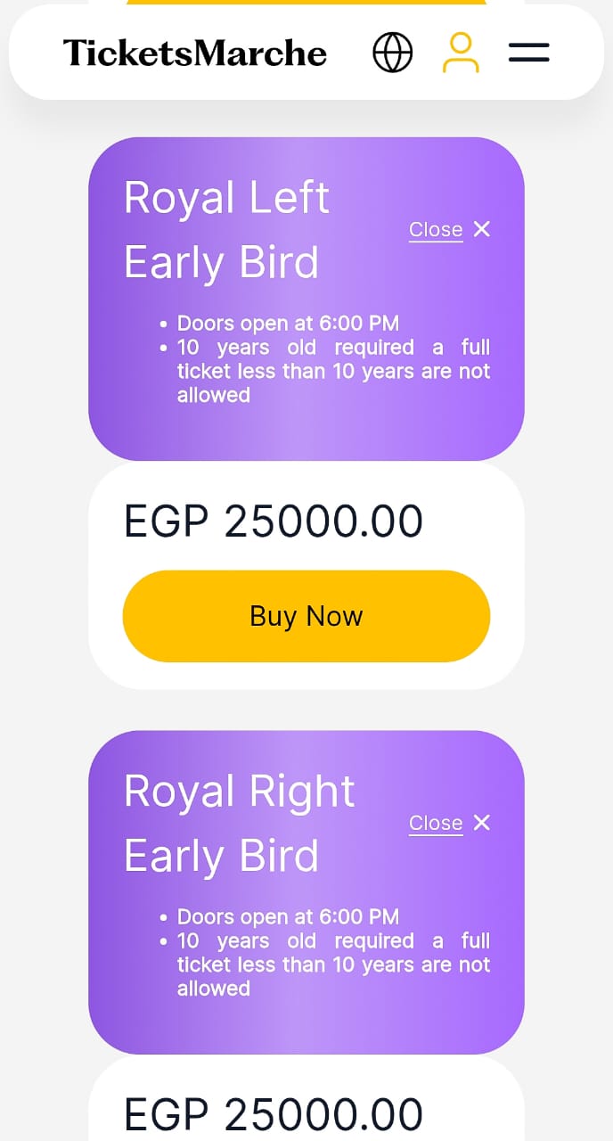 أسعار حفل شيرين عبدالوهاب