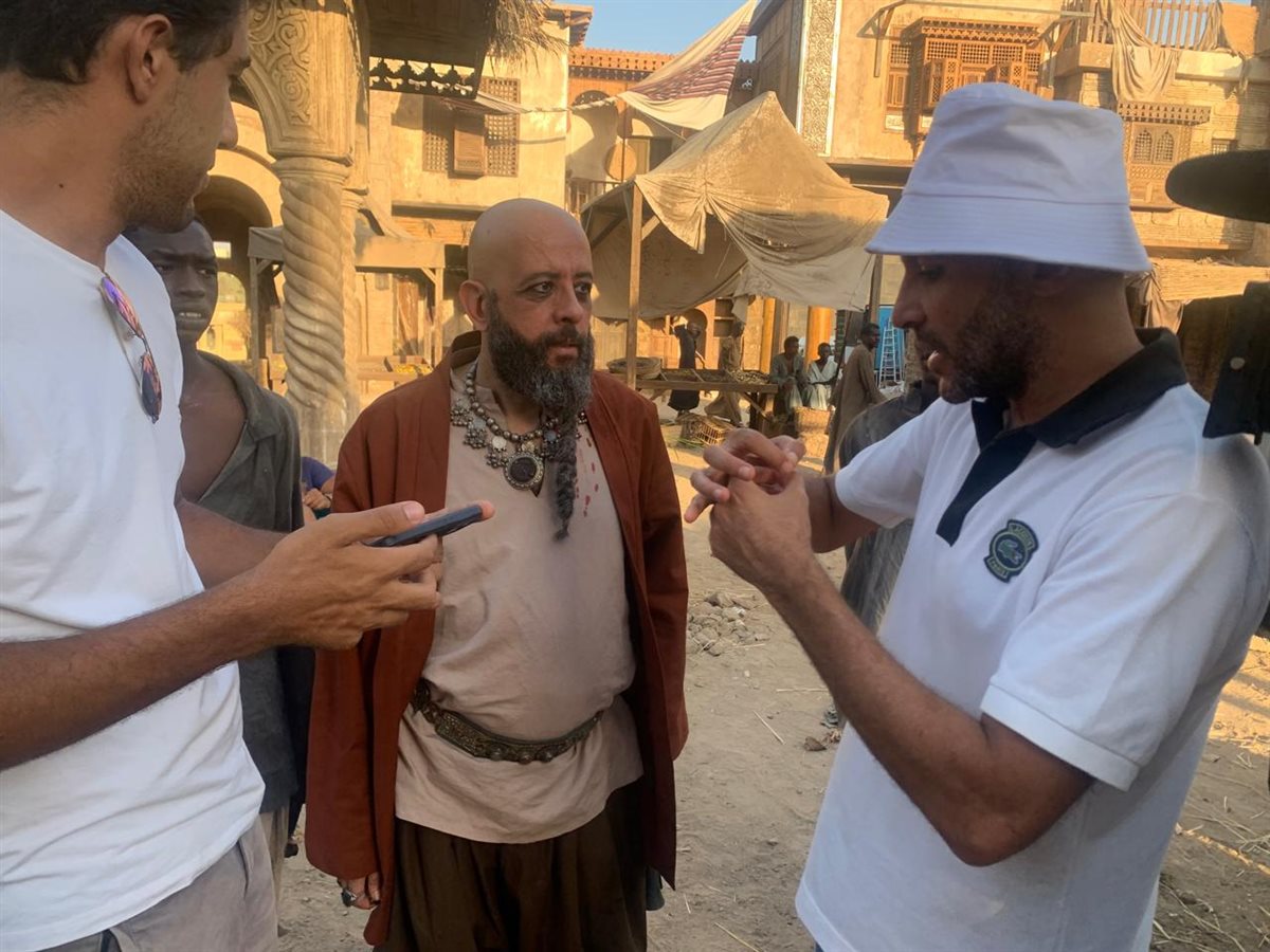 تصوير فيلم أسد