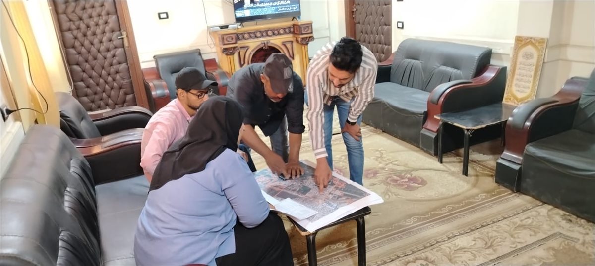 اجتماع رئيس مركز ومدينة أرمنت&nbsp;