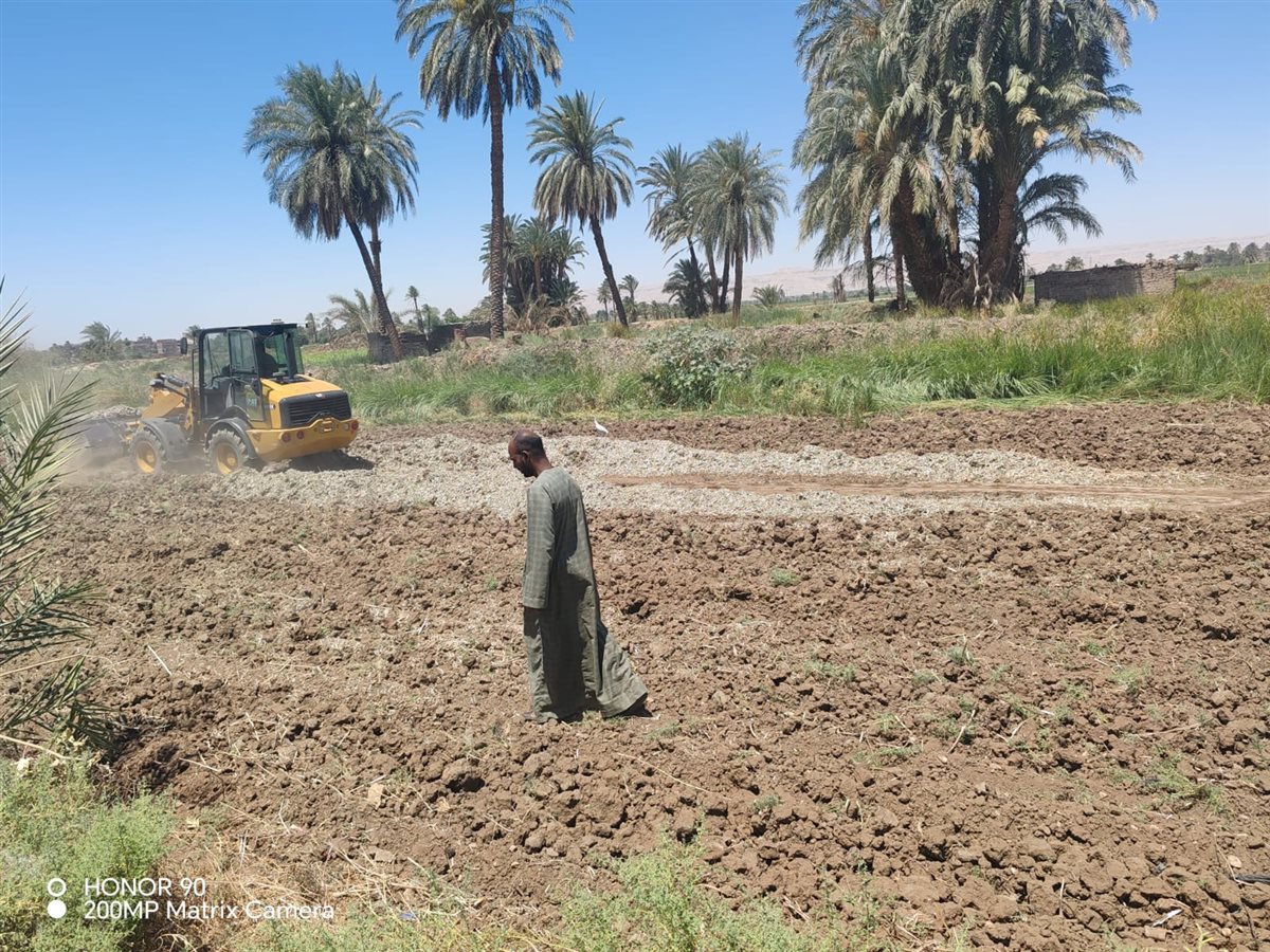 إزالة التعديات على الأراضي&nbsp;