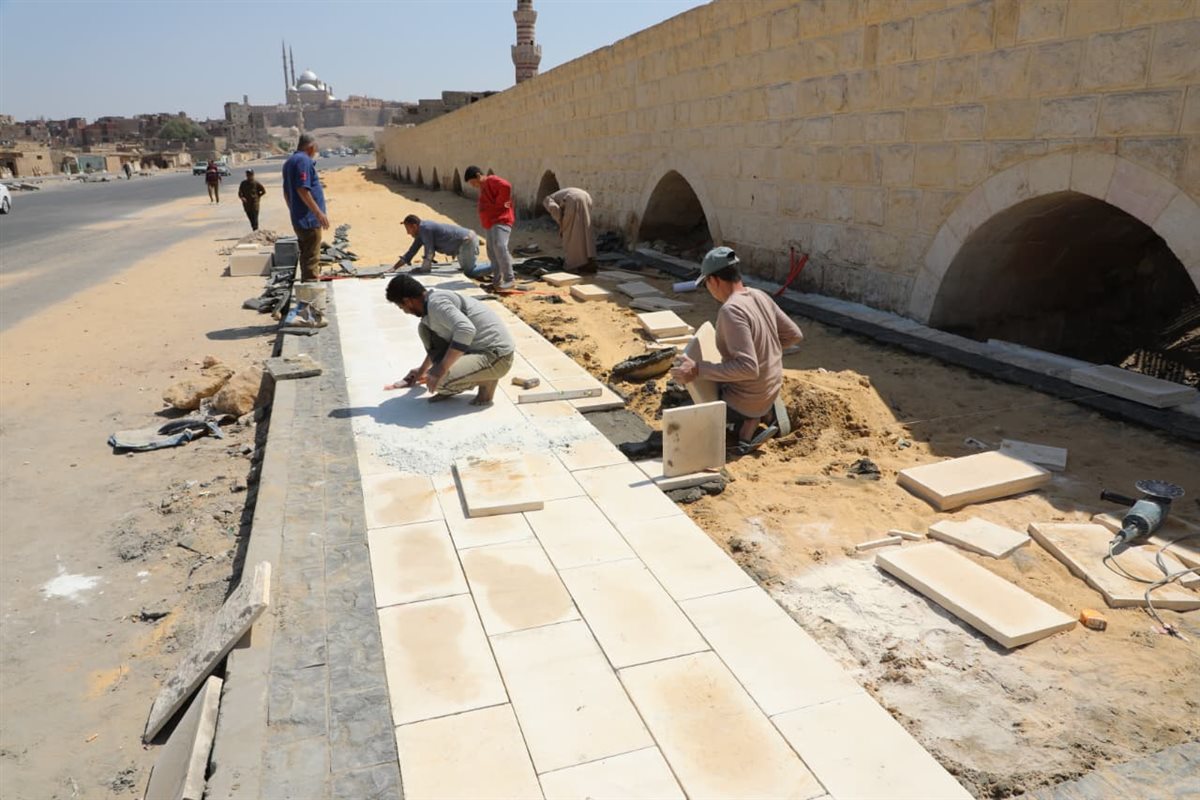 جانب من أعمال التطوير